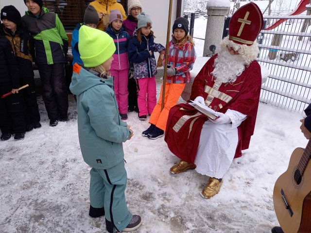 Besuch vom Nikolaus